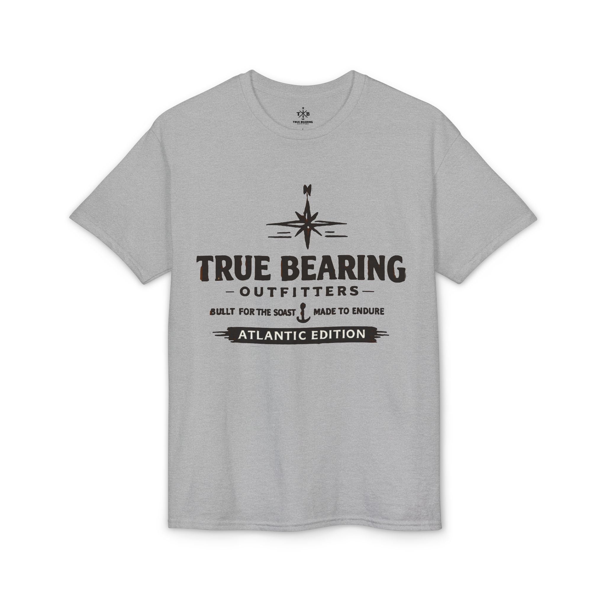 True Bearing Outfitters Compass Logo T-Shirt — Atlantic Edition