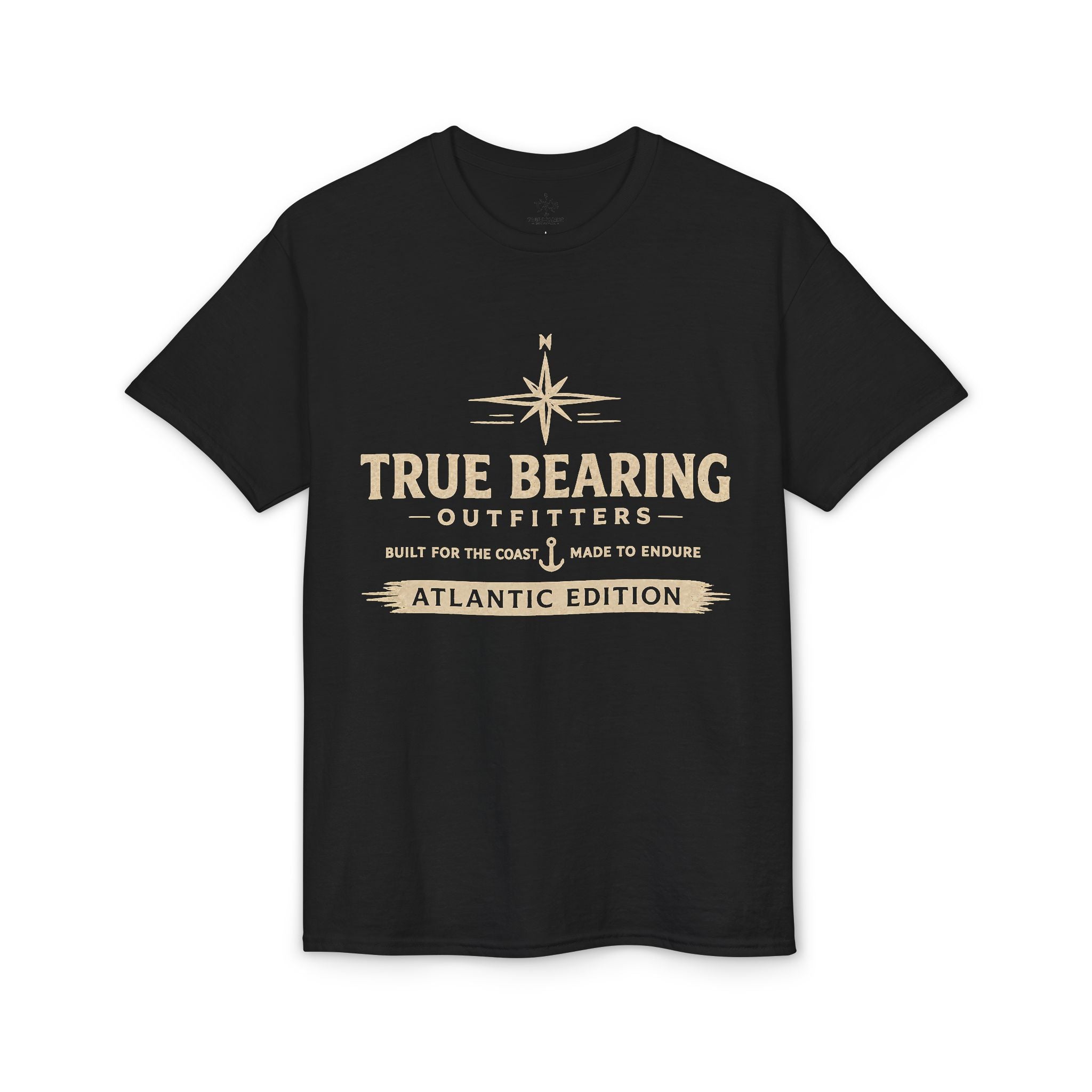 True Bearing Outfitters Compass Logo T-Shirt — Atlantic Edition