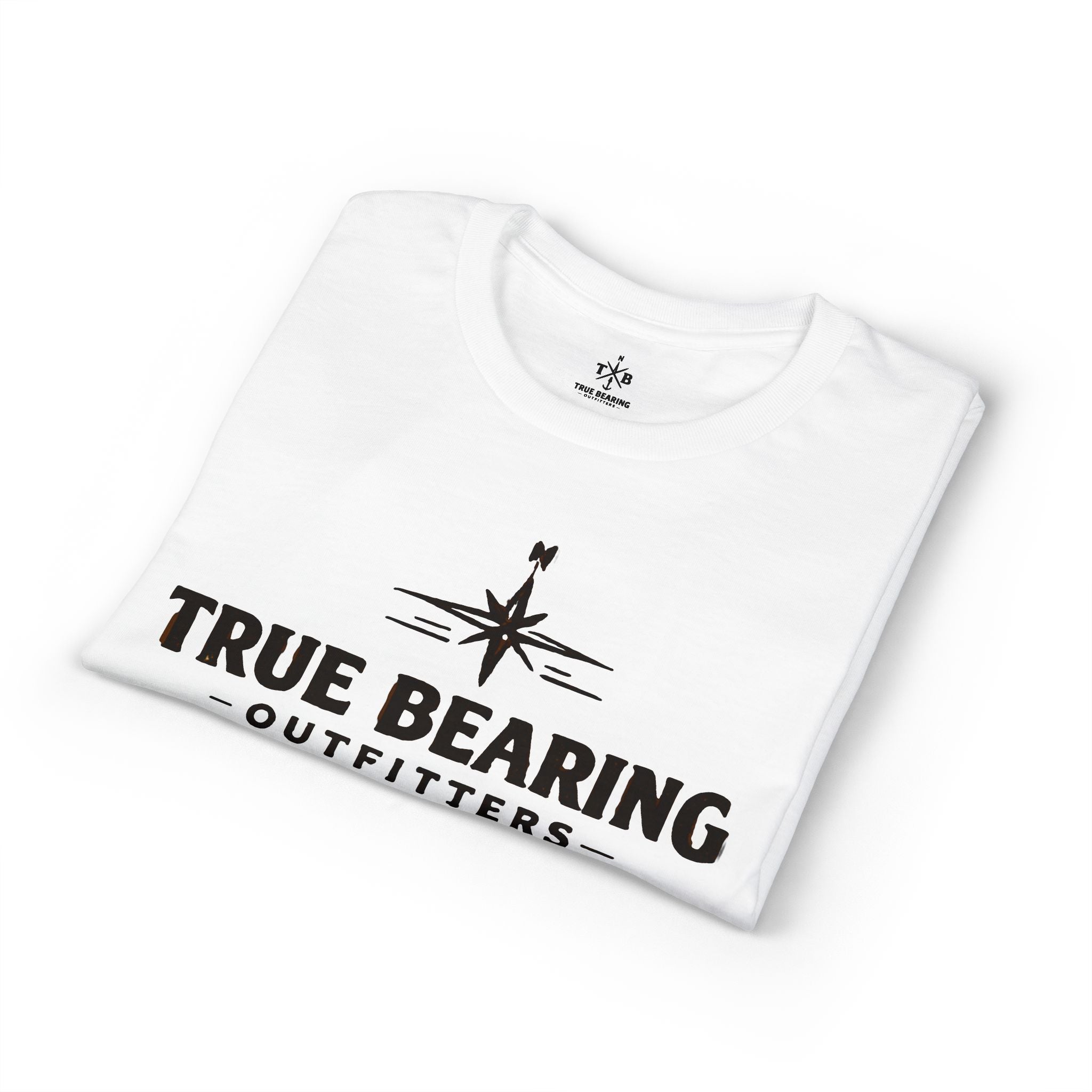 True Bearing Outfitters Compass Logo T-Shirt — Atlantic Edition