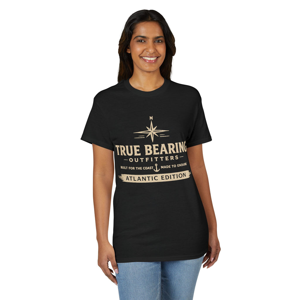 True Bearing Outfitters Compass Logo T-Shirt — Atlantic Edition