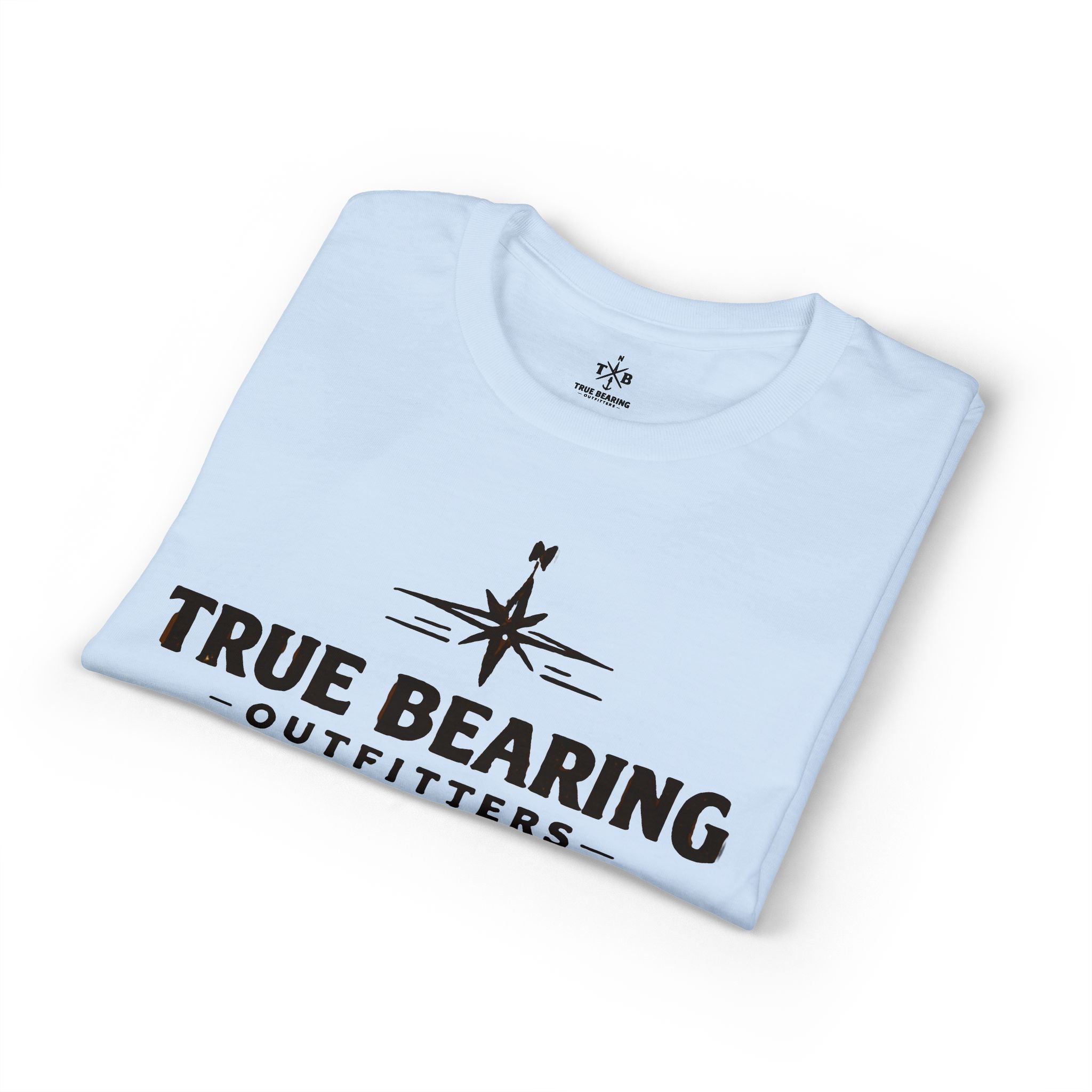 True Bearing Outfitters Compass Logo T-Shirt — Atlantic Edition
