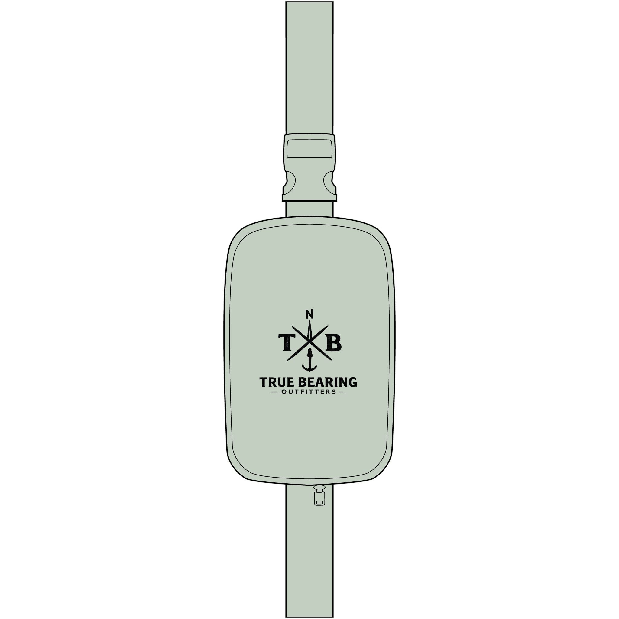 Explorer Sling Bag — True Bearing Compass Logo Crossbody