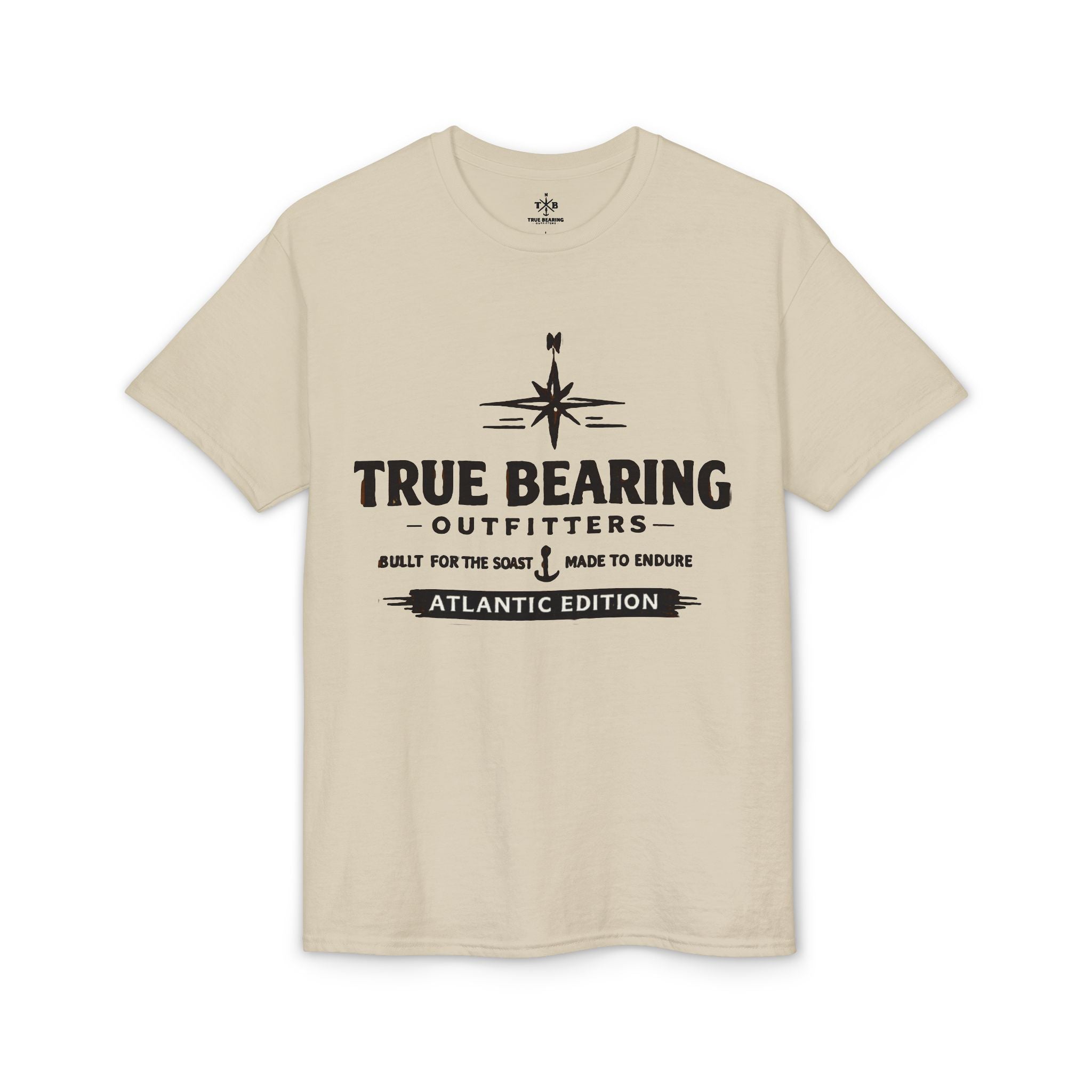 True Bearing Outfitters Compass Logo T-Shirt — Atlantic Edition