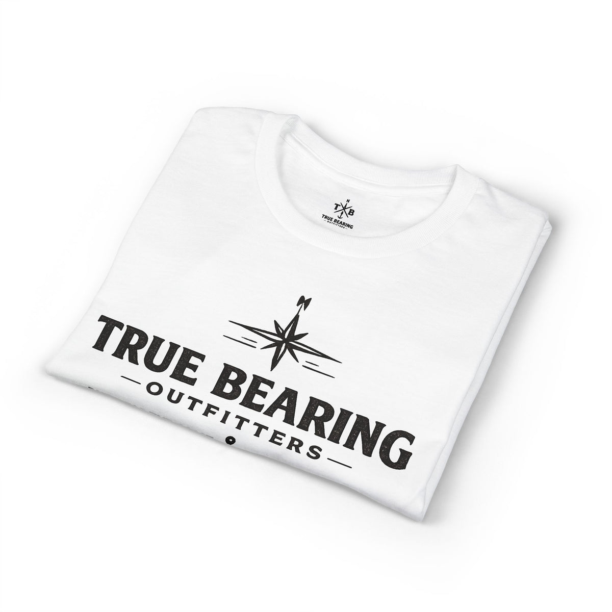True Bearing Outfitters Compass Logo T-Shirt — Atlantic Edition