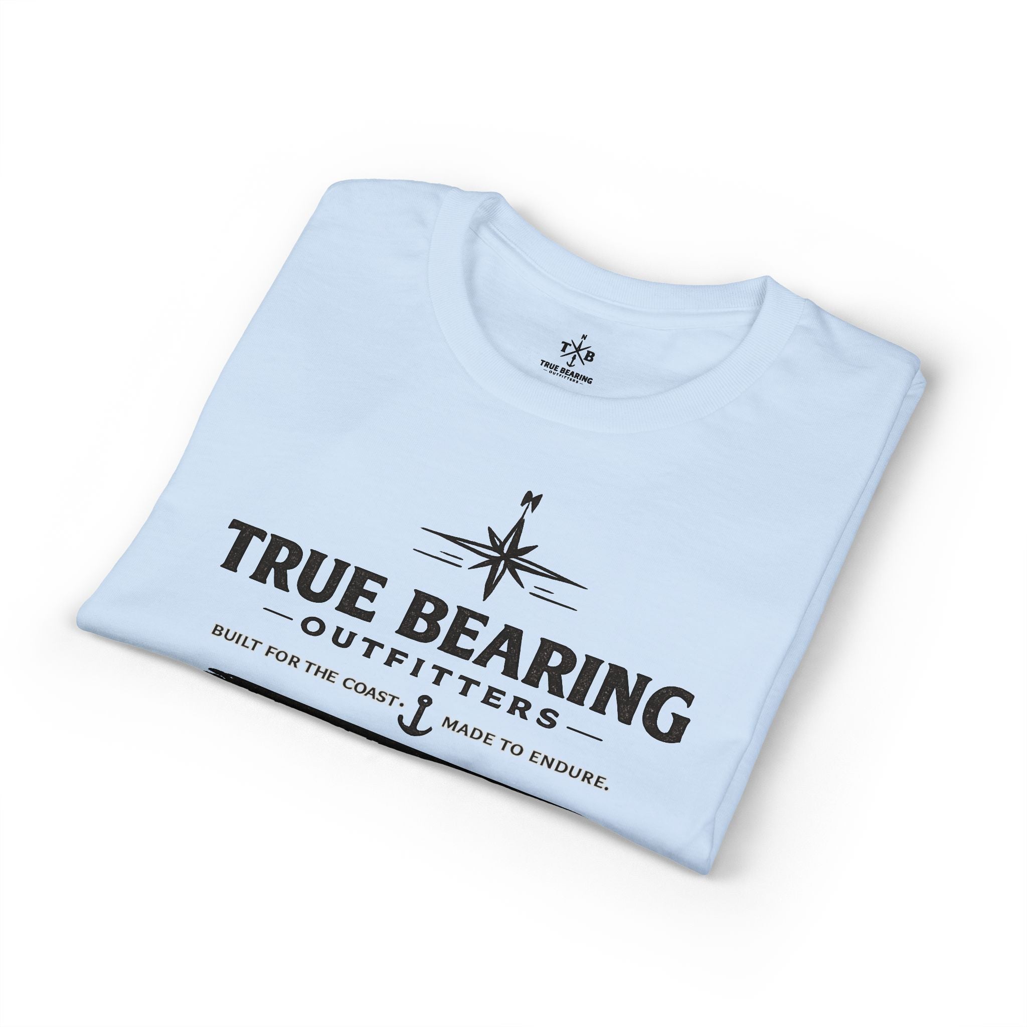True Bearing Outfitters Compass Logo T-Shirt — Atlantic Edition
