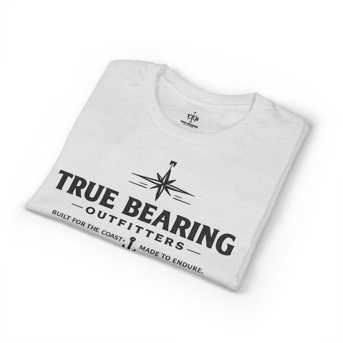 True Bearing Outfitters Compass Logo T-Shirt — Atlantic Edition