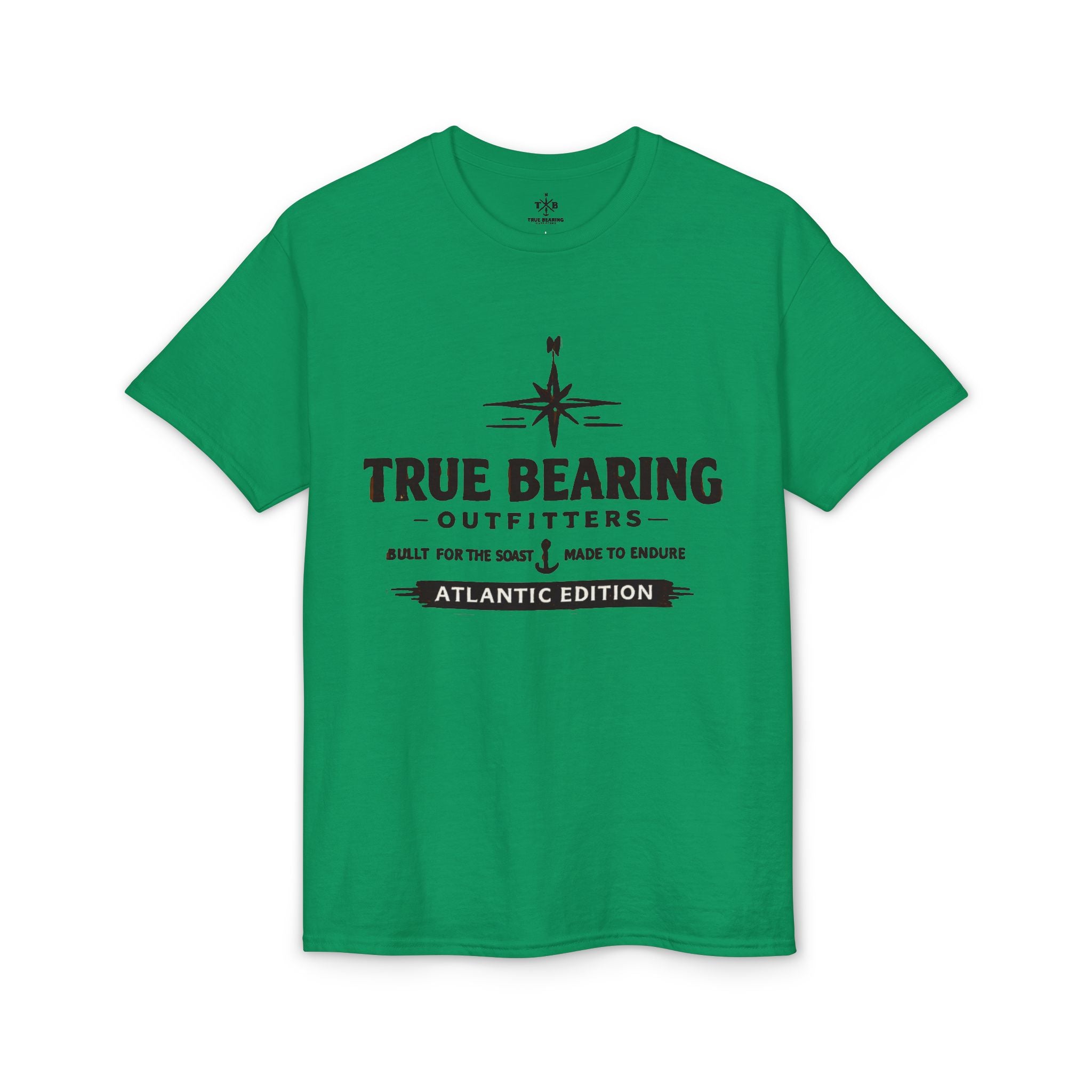 True Bearing Outfitters Compass Logo T-Shirt — Atlantic Edition