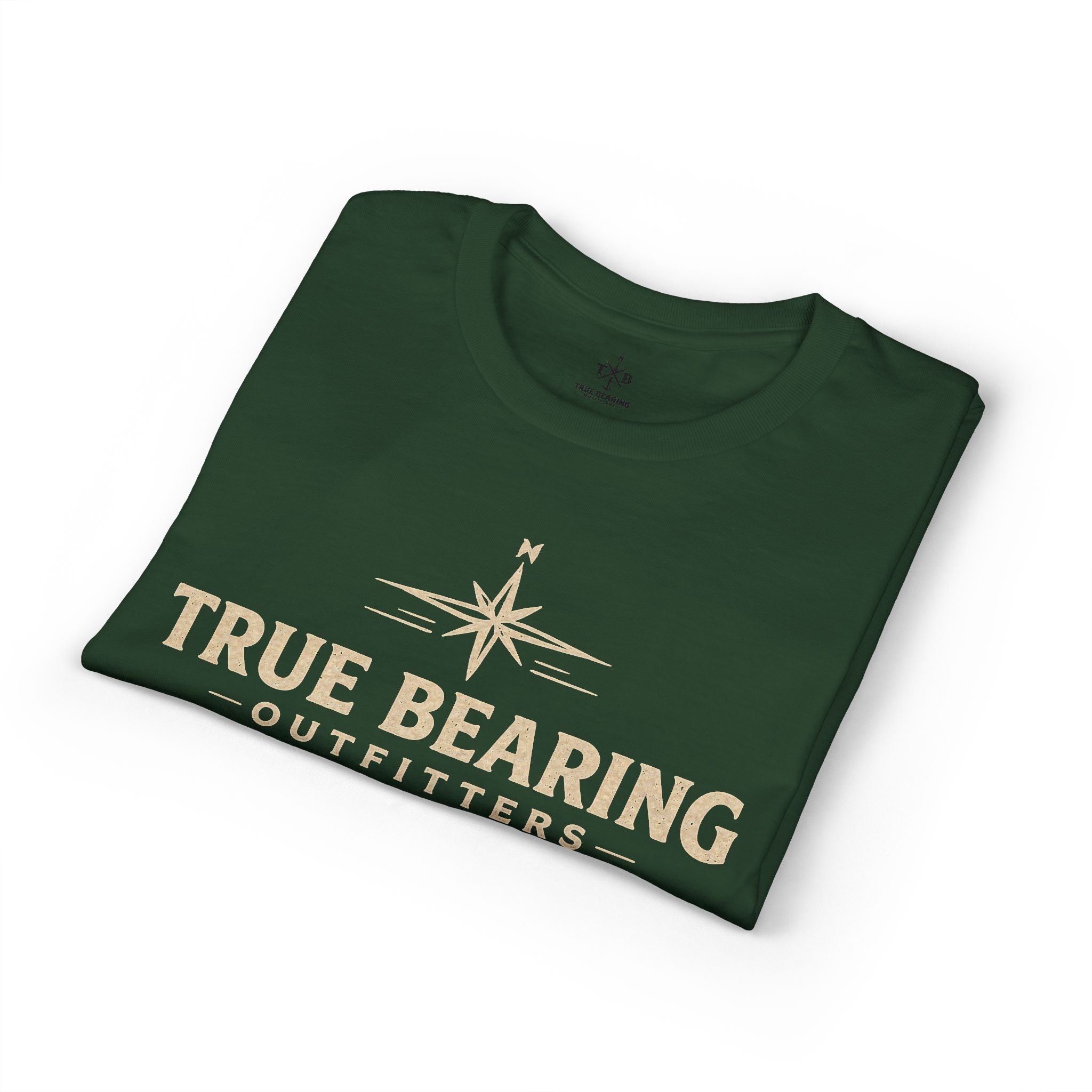 True Bearing Outfitters Compass Logo T-Shirt — Atlantic Edition
