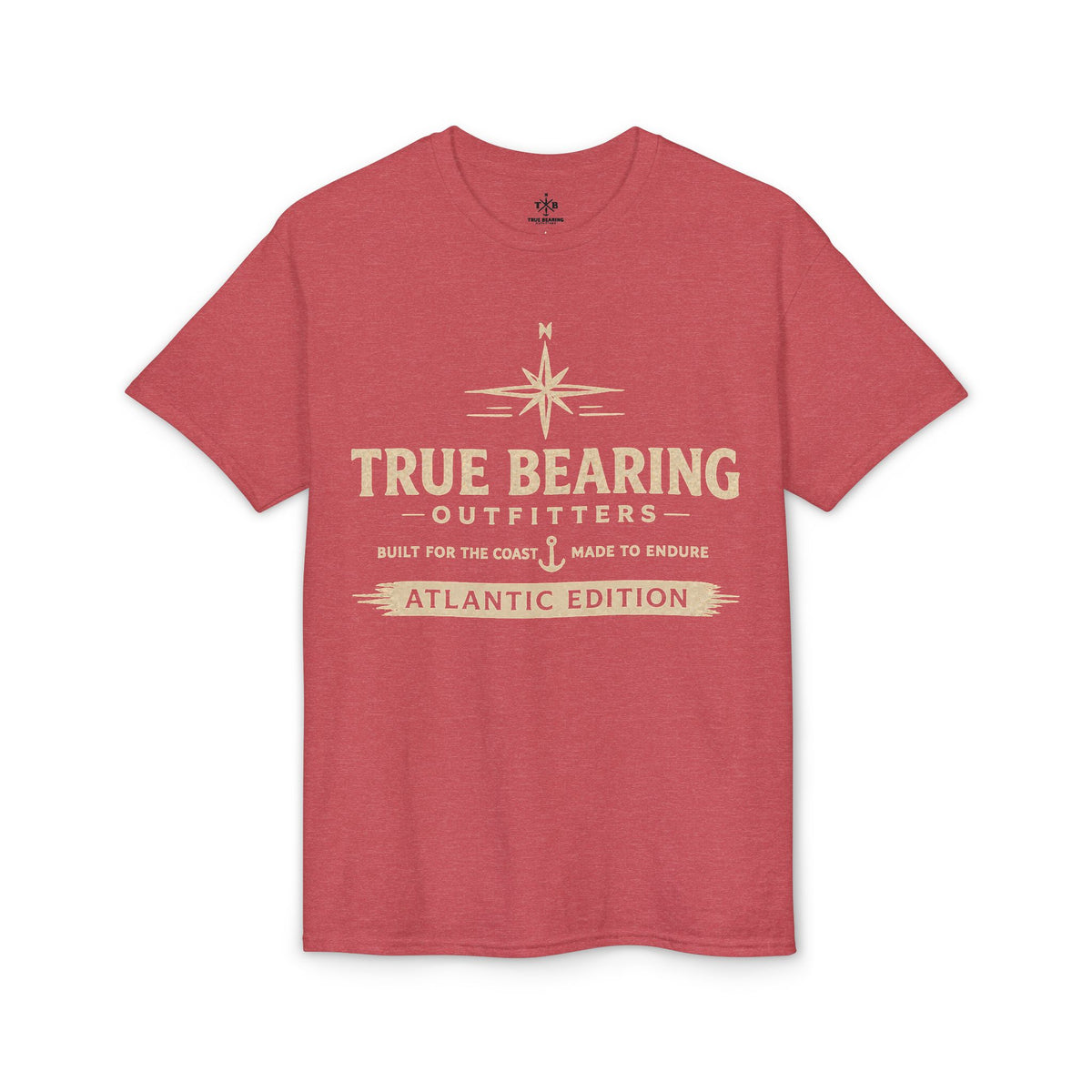 True Bearing Outfitters Compass Logo T-Shirt — Atlantic Edition