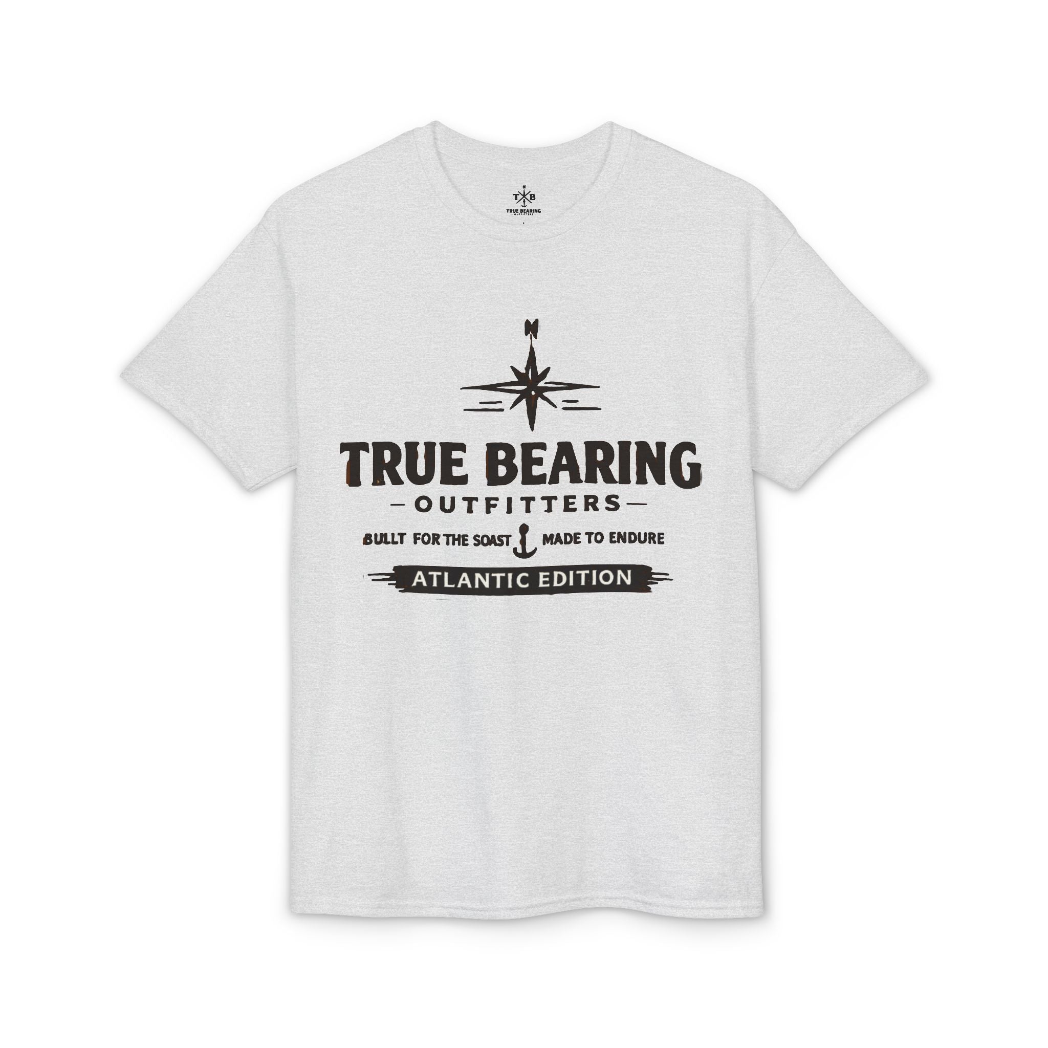 True Bearing Outfitters Compass Logo T-Shirt — Atlantic Edition