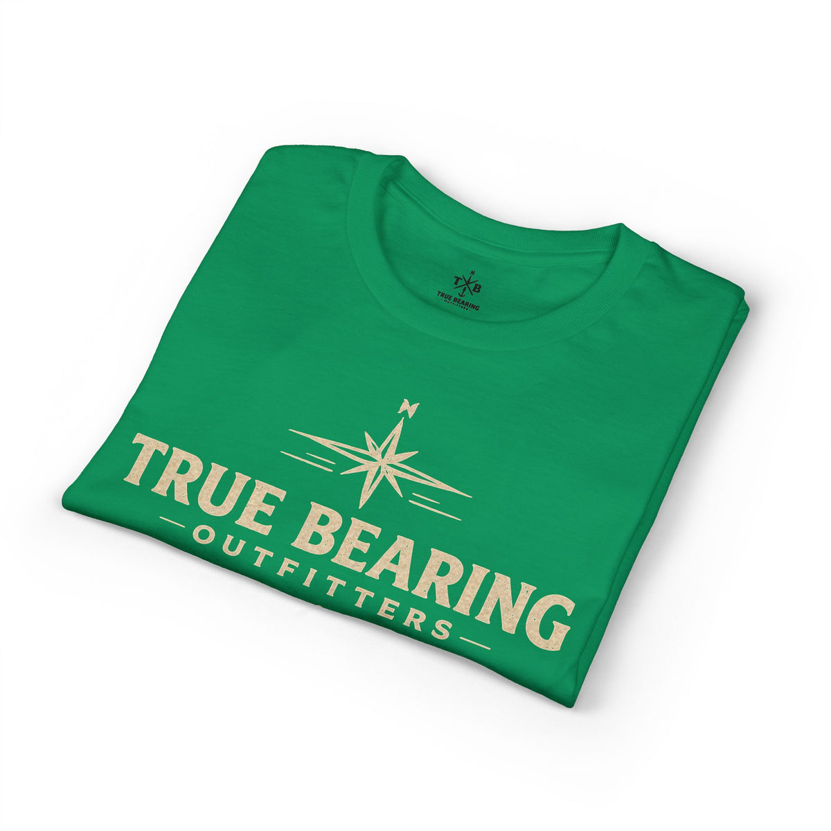 True Bearing Outfitters Compass Logo T-Shirt — Atlantic Edition