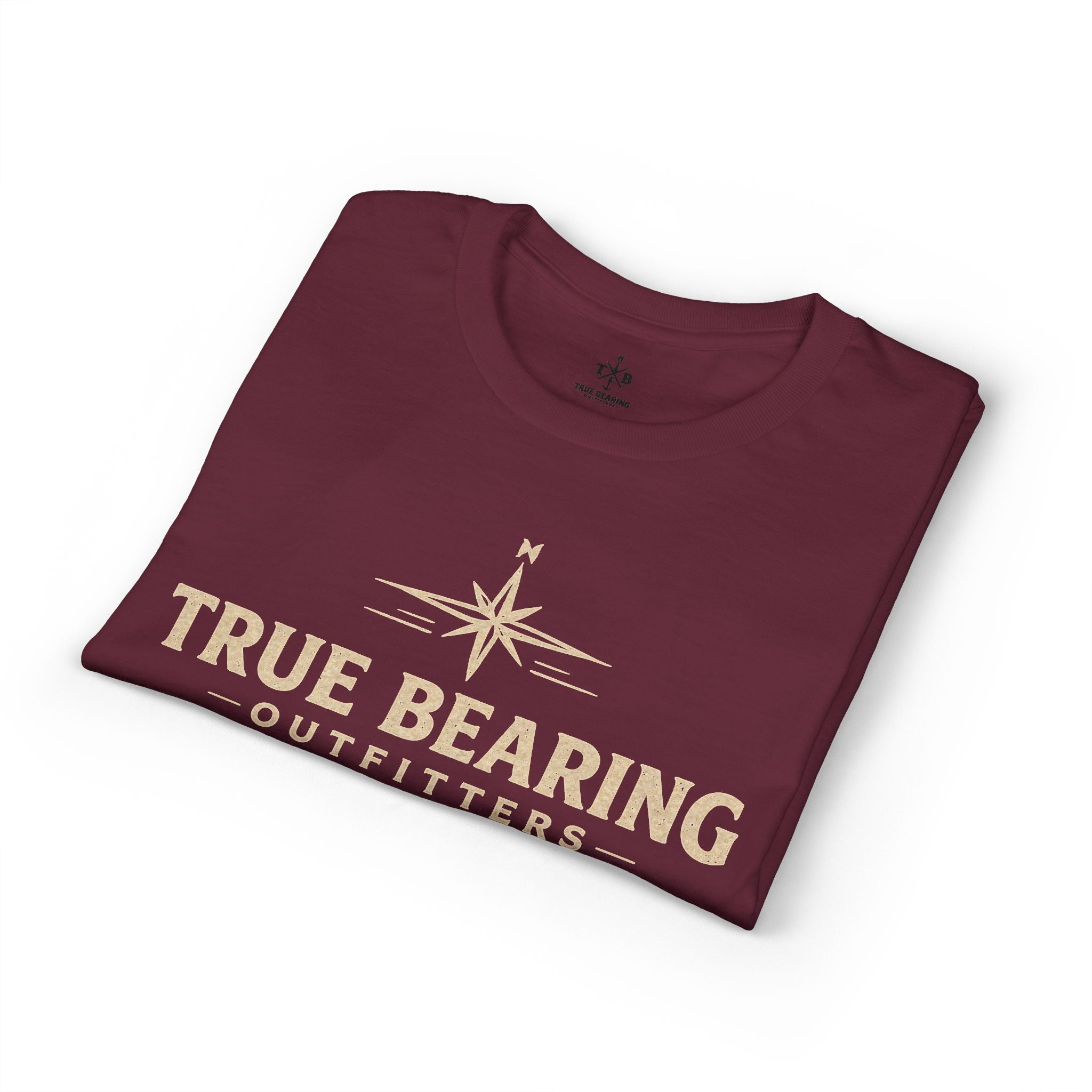 True Bearing Outfitters Compass Logo T-Shirt — Atlantic Edition