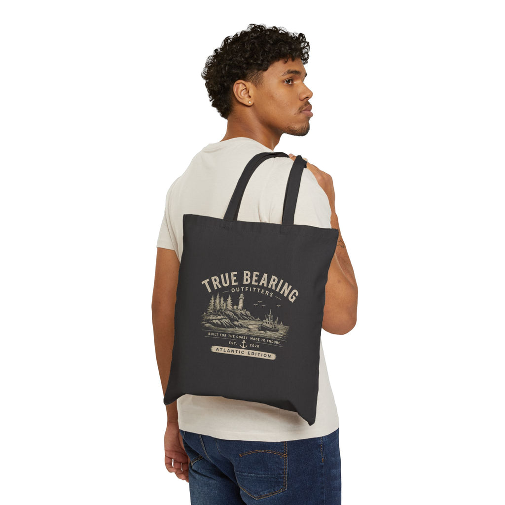 Tote Bag — True Bearing Outfitters Nautical Canvas Tote (Atlantic Edition)