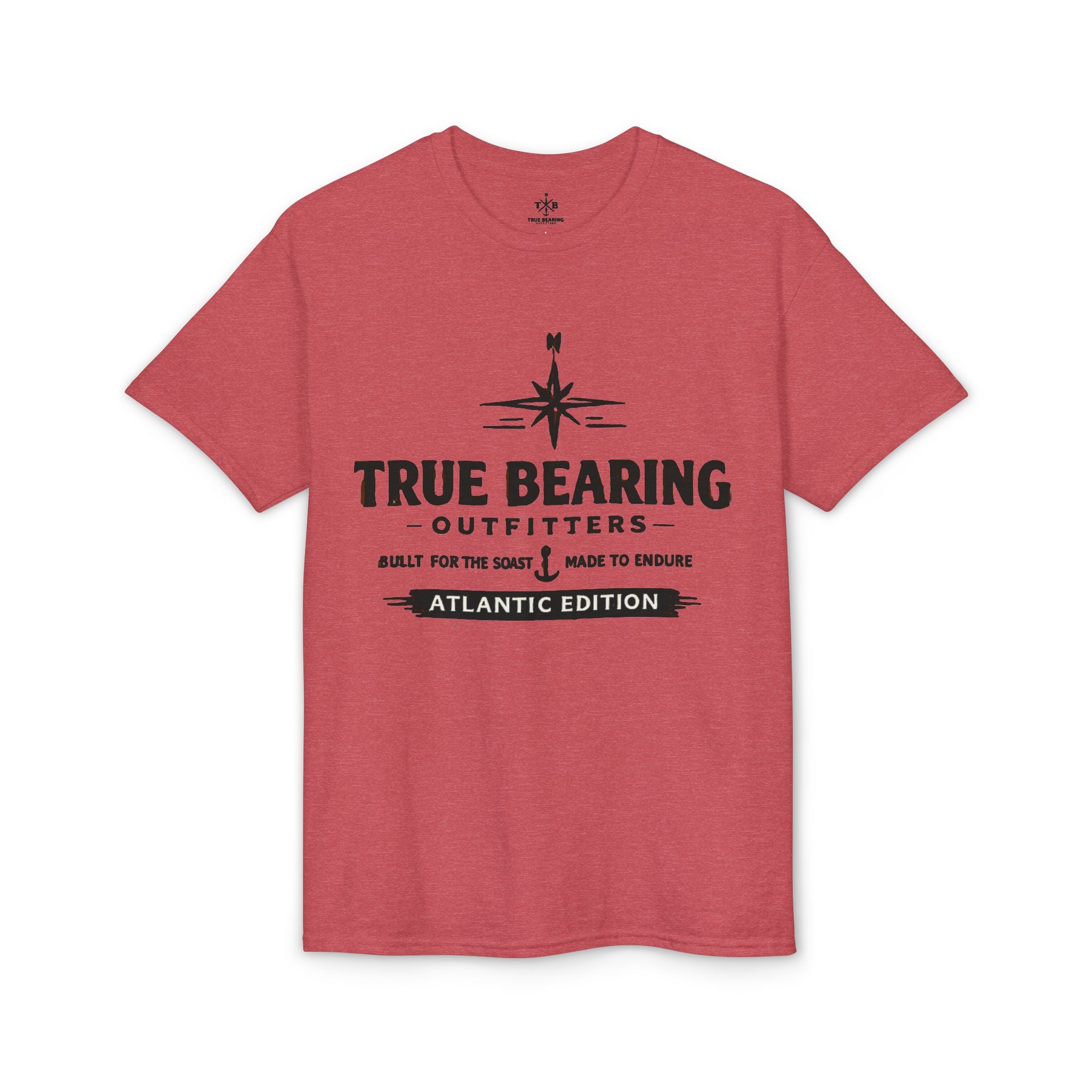 True Bearing Outfitters Compass Logo T-Shirt — Atlantic Edition