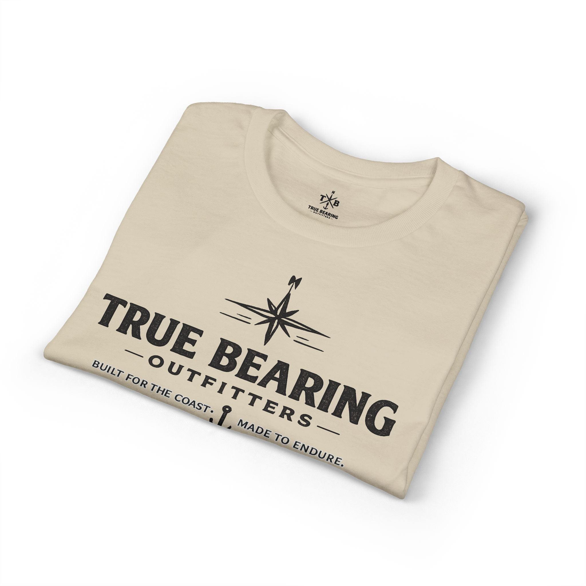 True Bearing Outfitters Compass Logo T-Shirt — Atlantic Edition
