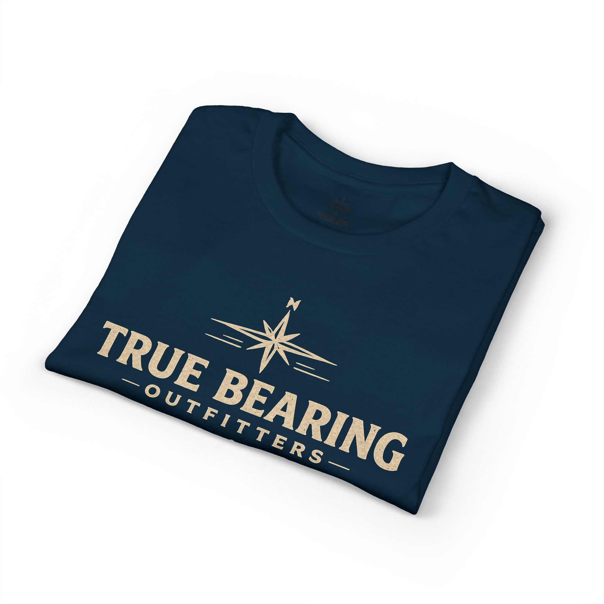 True Bearing Outfitters Compass Logo T-Shirt — Atlantic Edition